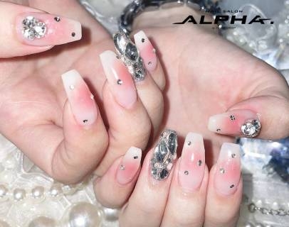 埋め尽くし×チークネイル