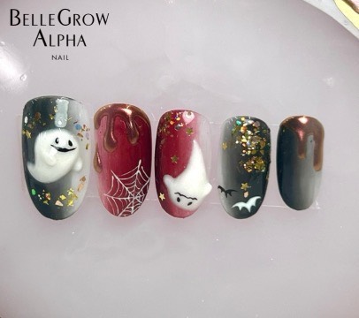 ハロウィンネイル