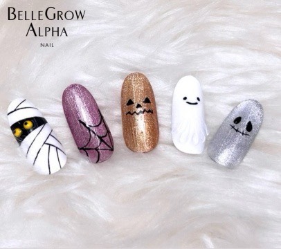 ハロウィンネイル