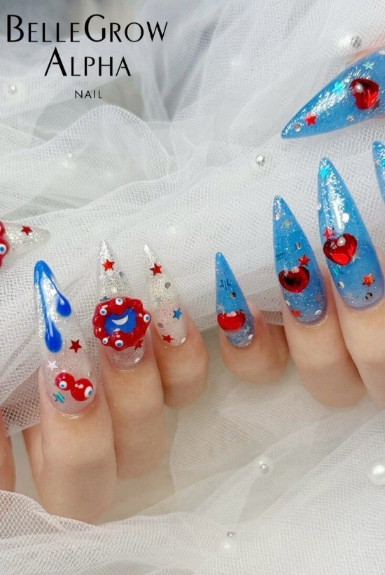 ミャクミャクネイル