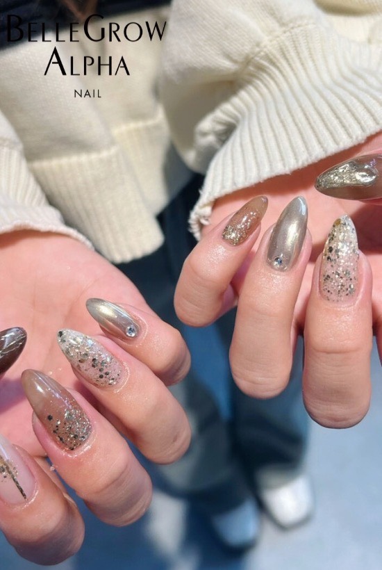 グラデーションネイル