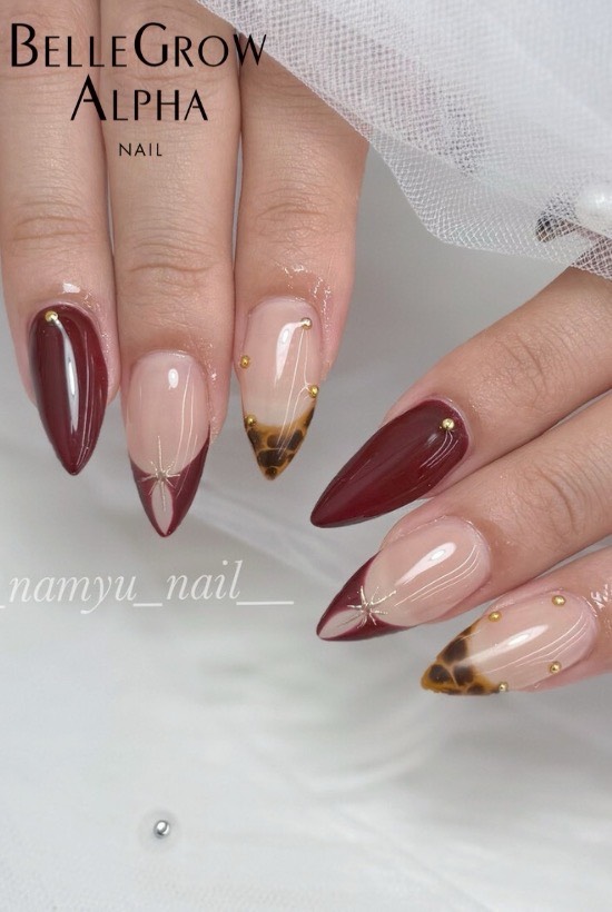 ボルドーネイル