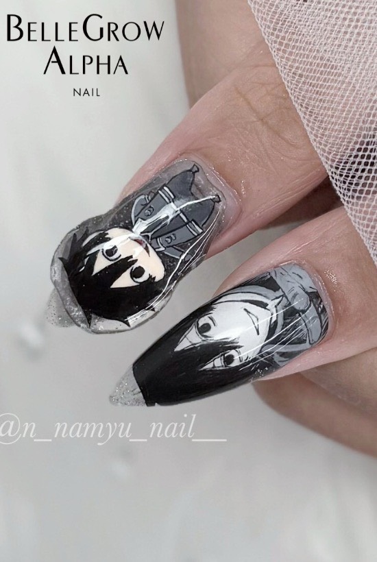 キャラクターネイル