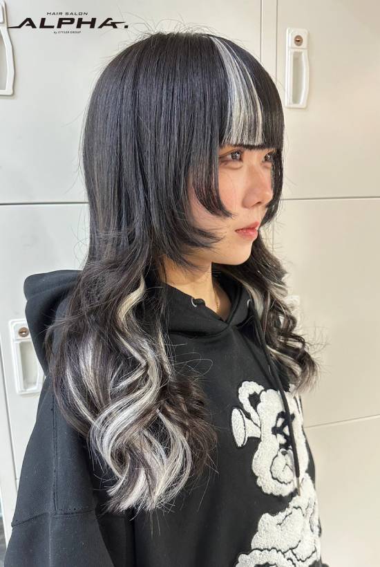 エクステでロングウルフ