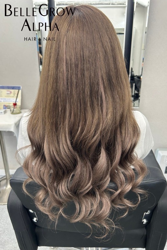 カラー＋エクステ