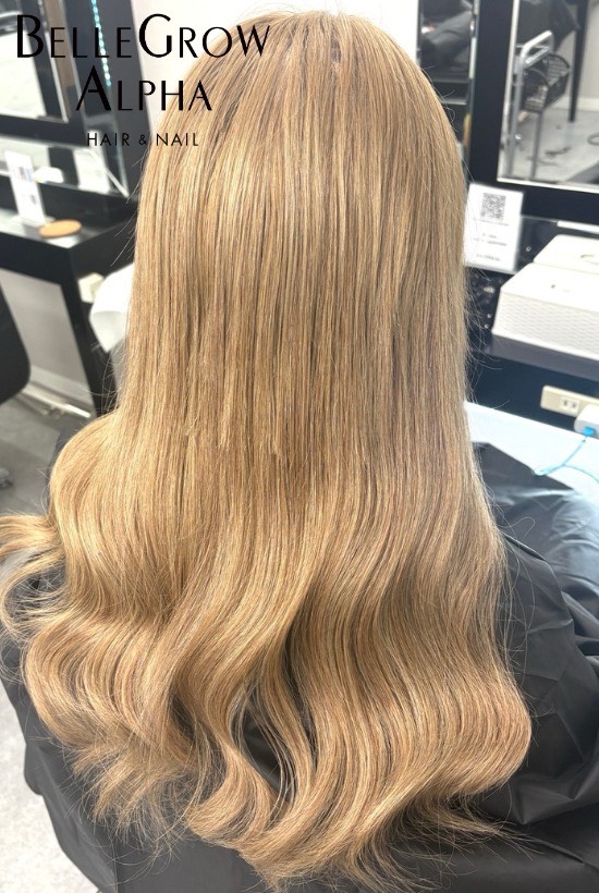 カラー+エクステ