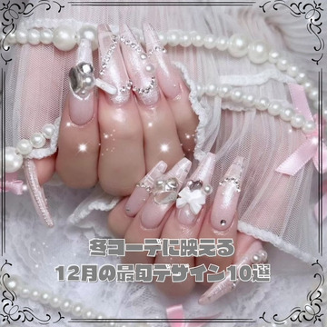 ニット×ネイルで一気に可愛い 冬コーデに映える12月の最旬デザイン10選