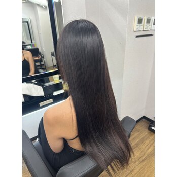韓国ブラウン×カラーエクステ50枚でナチュラル美髪を実現！おすすめヘアスタイル
