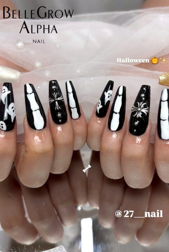 ハロウィンネイル