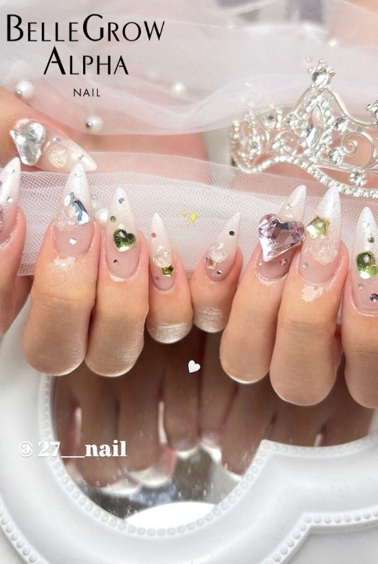 キラキラネイル