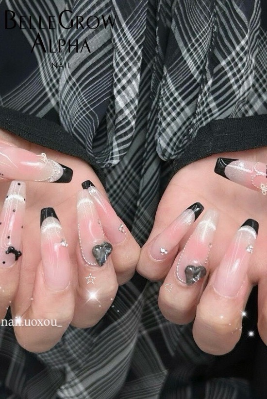 フレンチマグネットネイル