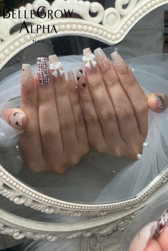 ツイードネイル