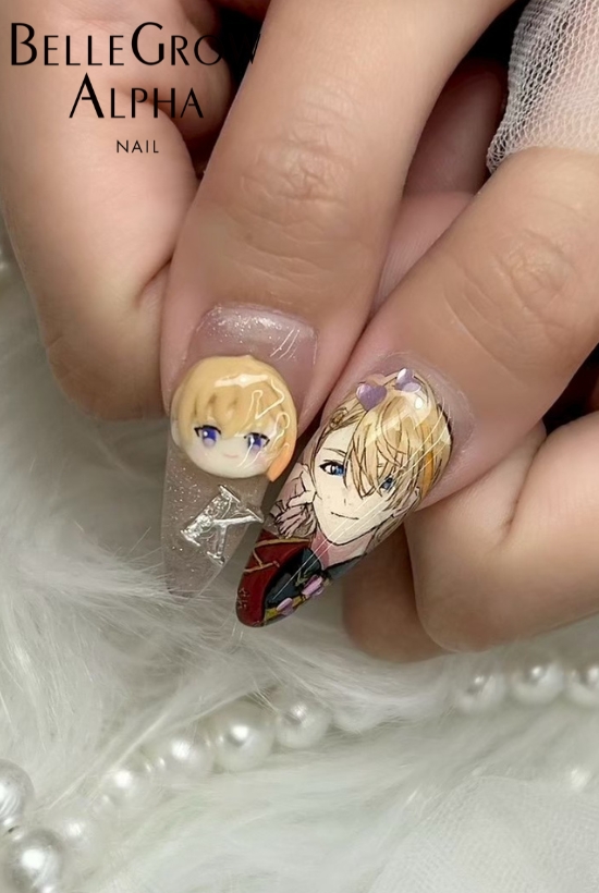 キャラクターネイル