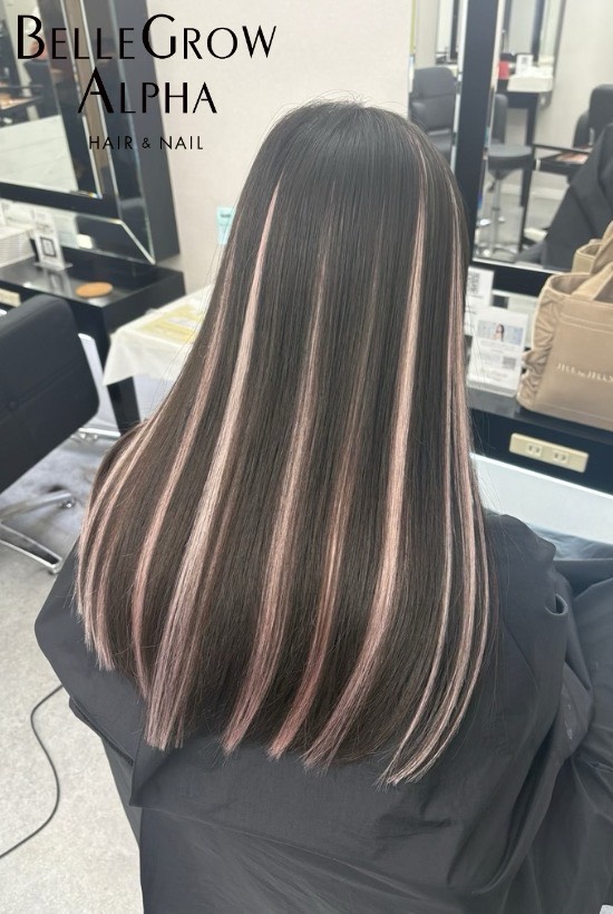 カラー+エクステ