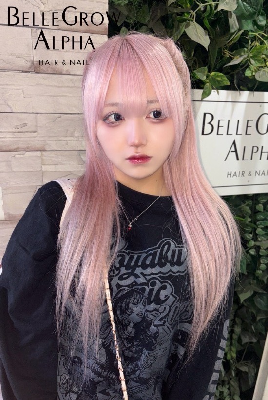 カラー+エクステ