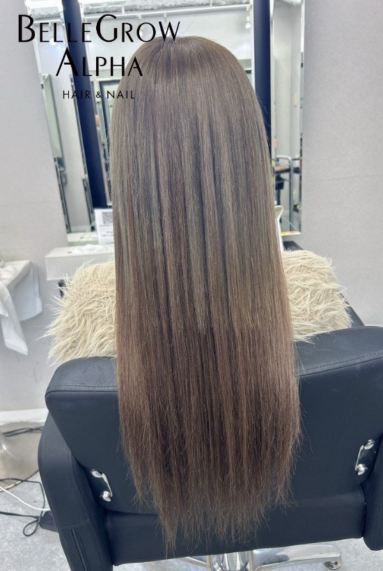 カラー+エクステ