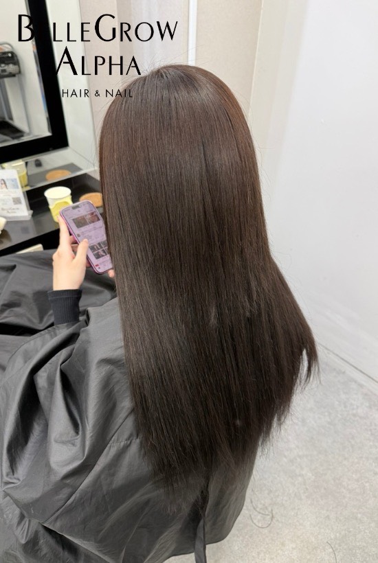 カラー+エクステ