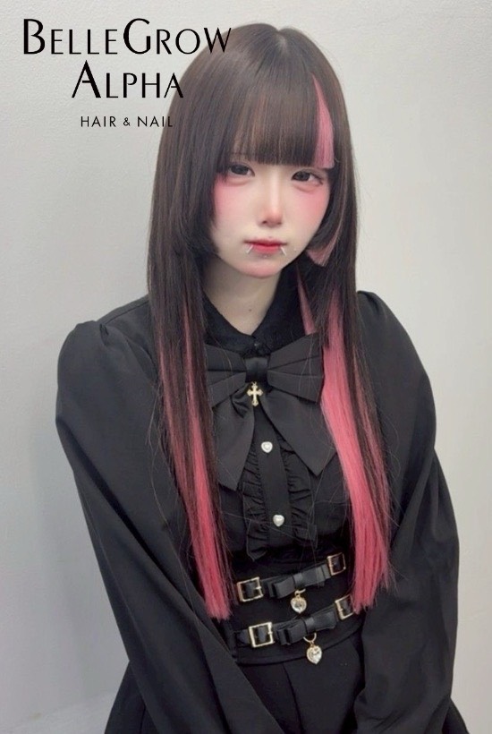 カラー＋エクステ