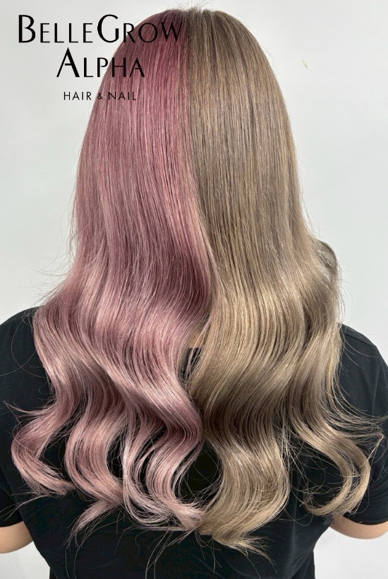 カラー＋エクステ