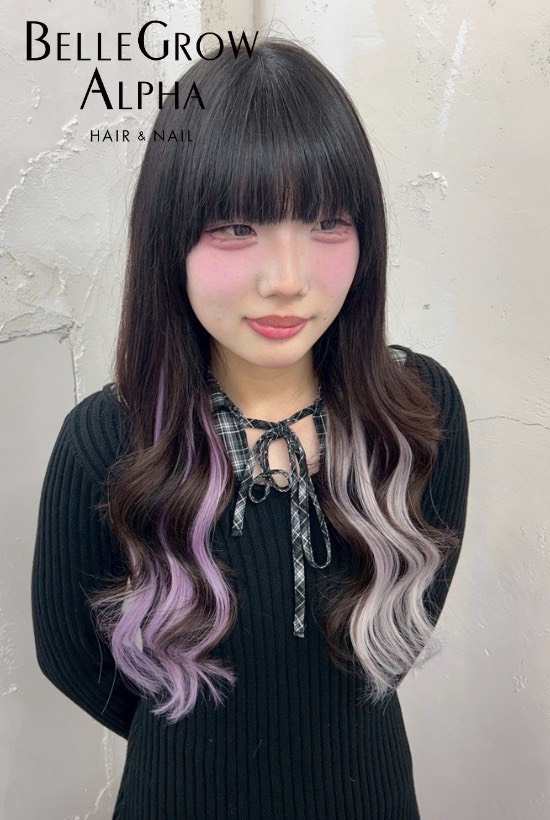 カラー＋エクステ