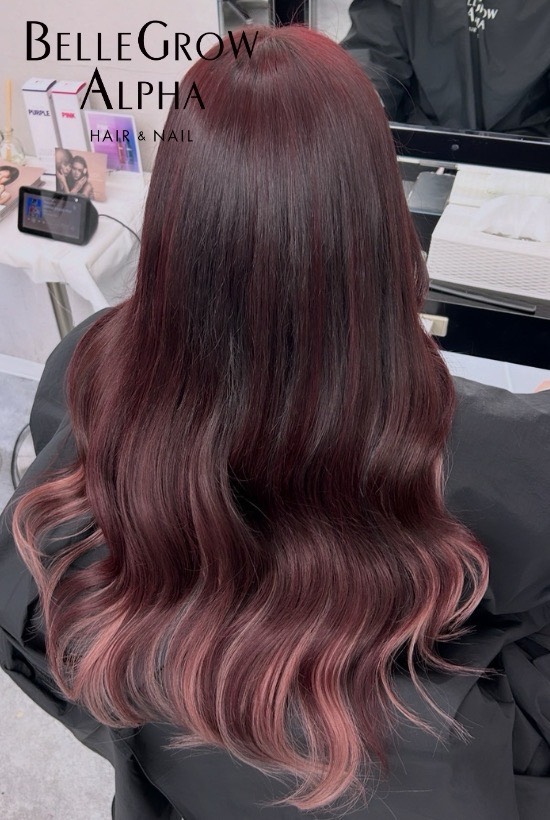 カラー＋エクステ