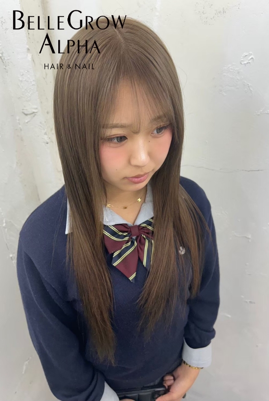 カラー+エクステ