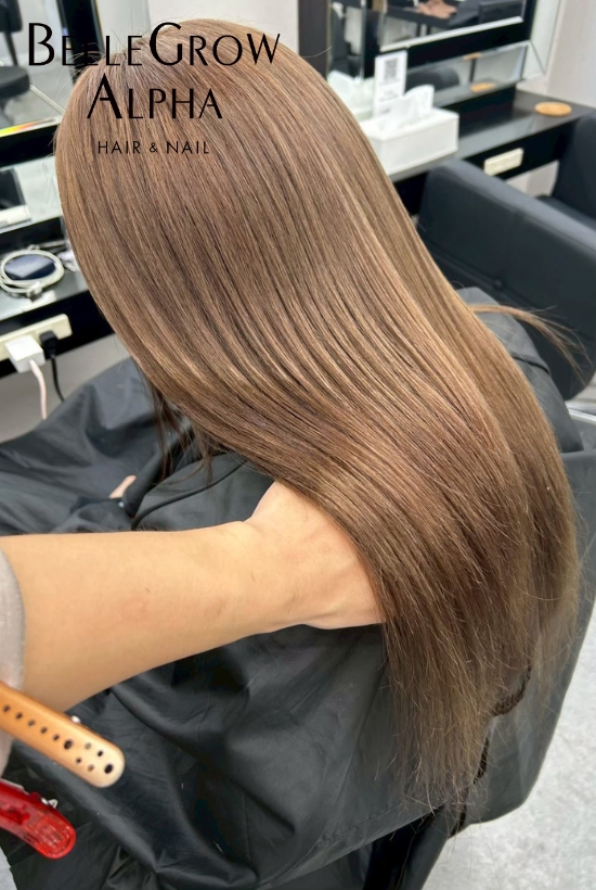 カラー+エクステ