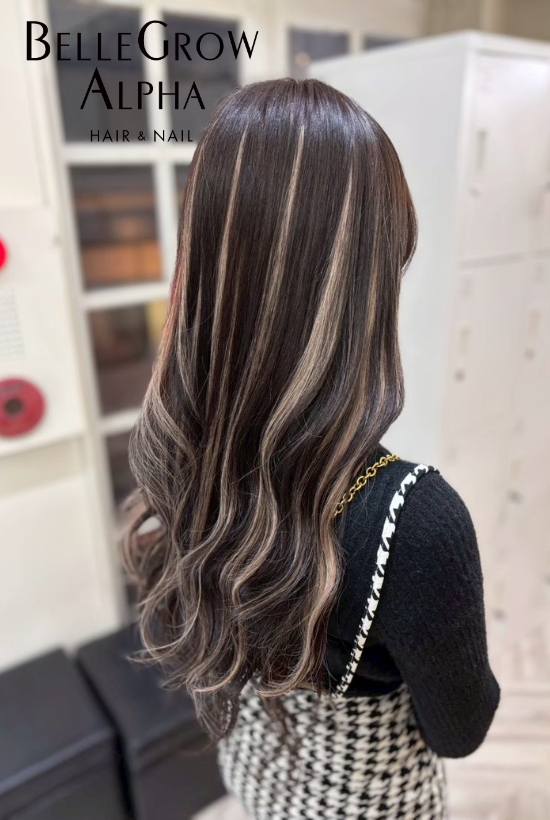 カラー+エクステ