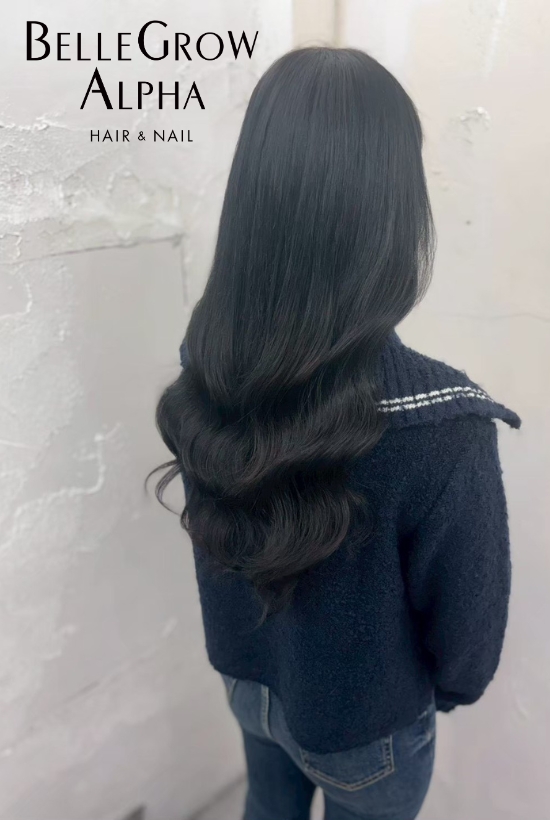 カラー+エクステ